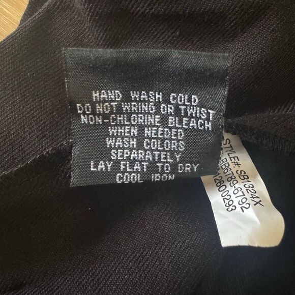 Royal Bones Tripp NYC Black Pleated Skirt Size 5 Goth Post Punk Emo Alt Scene - Picture 6 of 7